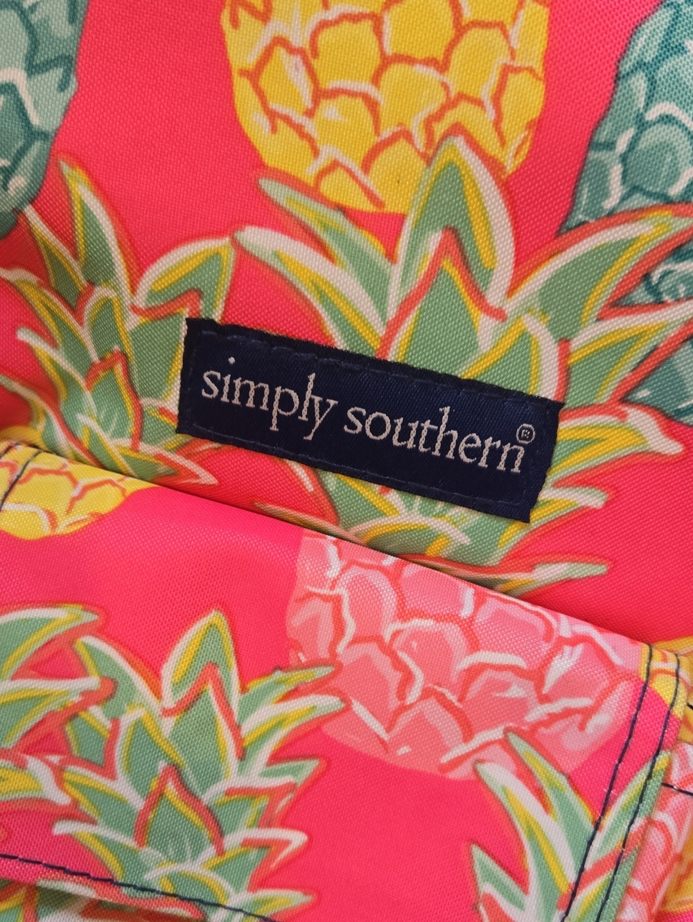 Simply Southern Pink Pineapple Sling Bag - Picture 2 of 9